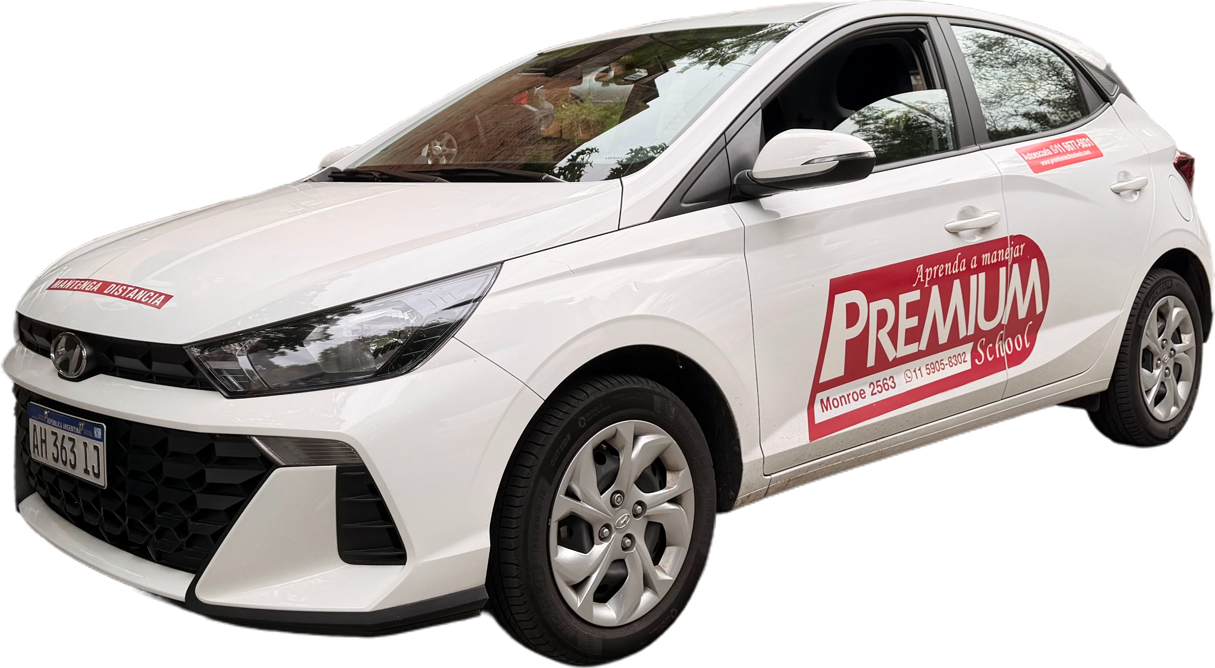 Auto de Premium School con doble comando